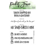 Picket Fence Studios Interactive Sassy Card Stamping: Which Flavor 3x4 Inch Clear Stamps (IS-100) (OUTLET)
