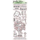 Picket Fence Studios Ghosts of Halloweens Past 4x10 Inch Metal Dies (H-133D) (OUTLET)