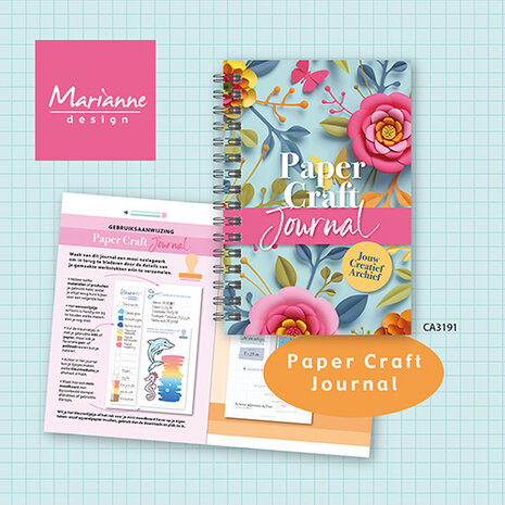 Marianne Design Paper Craft Journal A5 NL (CA3191) (DISCONTINUED) Marianne Design Paper Craft Journal A5 NL (CA3191) (DISCONTINUED)
