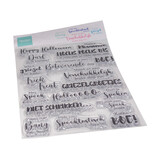 Marianne Design Clear Stamps Griezelgroetjes NL (CS1151) (DISCONTINUED)