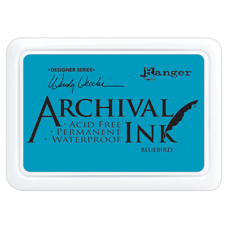 Ranger Wendy Vecchi Archival Ink Pad Bluebird (AID61243) (DISCONTINUED)