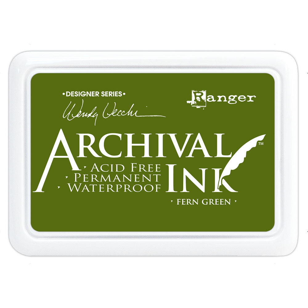 Ranger Wendy Vecchi Archival Ink Pad Fern Green (AID38962)