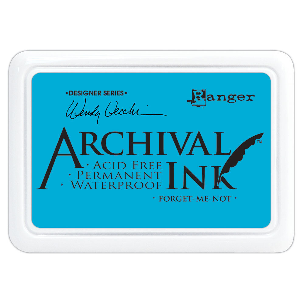 Ranger Wendy Vecchi Archival Ink Pad Forget-Me-Not (AID41412) (DISCONTINUED)