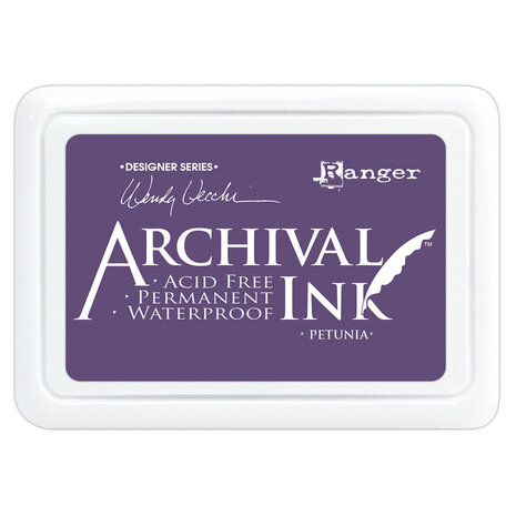 Ranger Wendy Vecchi Archival Ink Pad Petunia (AID74021) (DISCONTINUED) Ranger Wendy Vecchi Archival Ink Pad Petunia (AID74021) (DISCONTINUED)