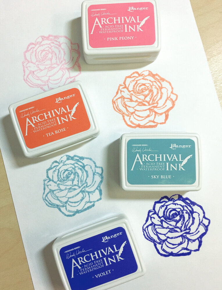 Ranger Wendy Vecchi Archival Ink Mini Pads Kit 3 (AMDK58953)