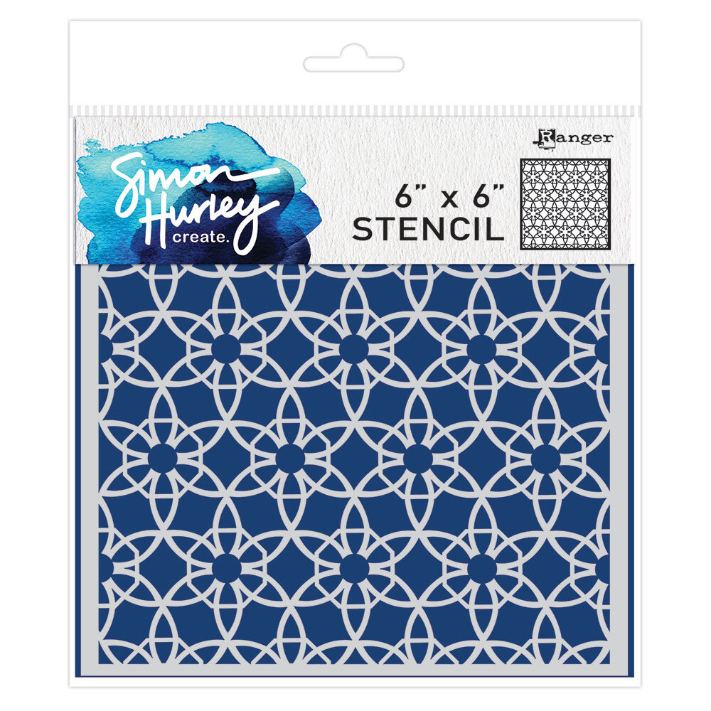 Ranger Simon Hurley create. Stencils 6x6 Inch Backsplash (HUS67191) (DISCONTINUED) Ranger Simon Hurley create. Stencils 6x6 Inch Backsplash (HUS67191) (DISCONTINUED)