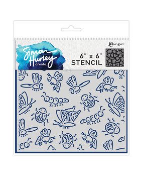Ranger Simon Hurley create. Stencils 6x6 Inch Cordial Critters (HUS68938) (DISCONTINUED) Ranger Simon Hurley create. Stencils 6x6 Inch Cordial Critters (HUS68938) (DISCONTINUED)