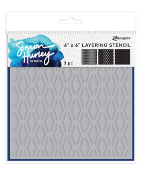 Ranger Simon Hurley create. Stencils 6x6 Inch Dazzling Diamonds (3pcs) (HUS81227) (DISCONTINUED) Ranger Simon Hurley create. Stencils 6x6 Inch Dazzling Diamonds (3pcs) (HUS81227) (DISCONTINUED)