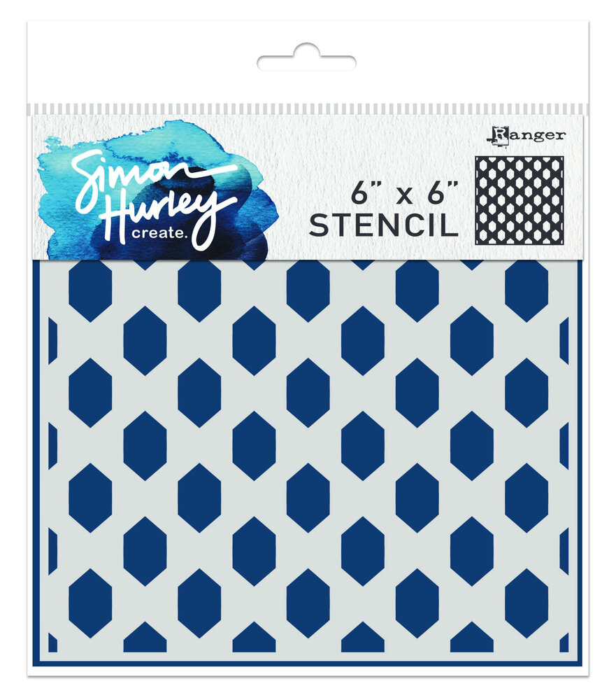Ranger Simon Hurley create. Stencils 6x6 Inch Honey Hive (HUS75509) (DISCONTINUED) Ranger Simon Hurley create. Stencils 6x6 Inch Honey Hive (HUS75509) (DISCONTINUED)