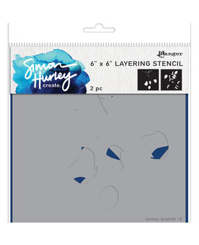 Ranger Simon Hurley create. Stencils Layering 6x6 Inch Lemon Branch (HUS78487) (DISCONTINUED) Ranger Simon Hurley create. Stencils Layering 6x6 Inch Lemon Branch (HUS78487) (DISCONTINUED)