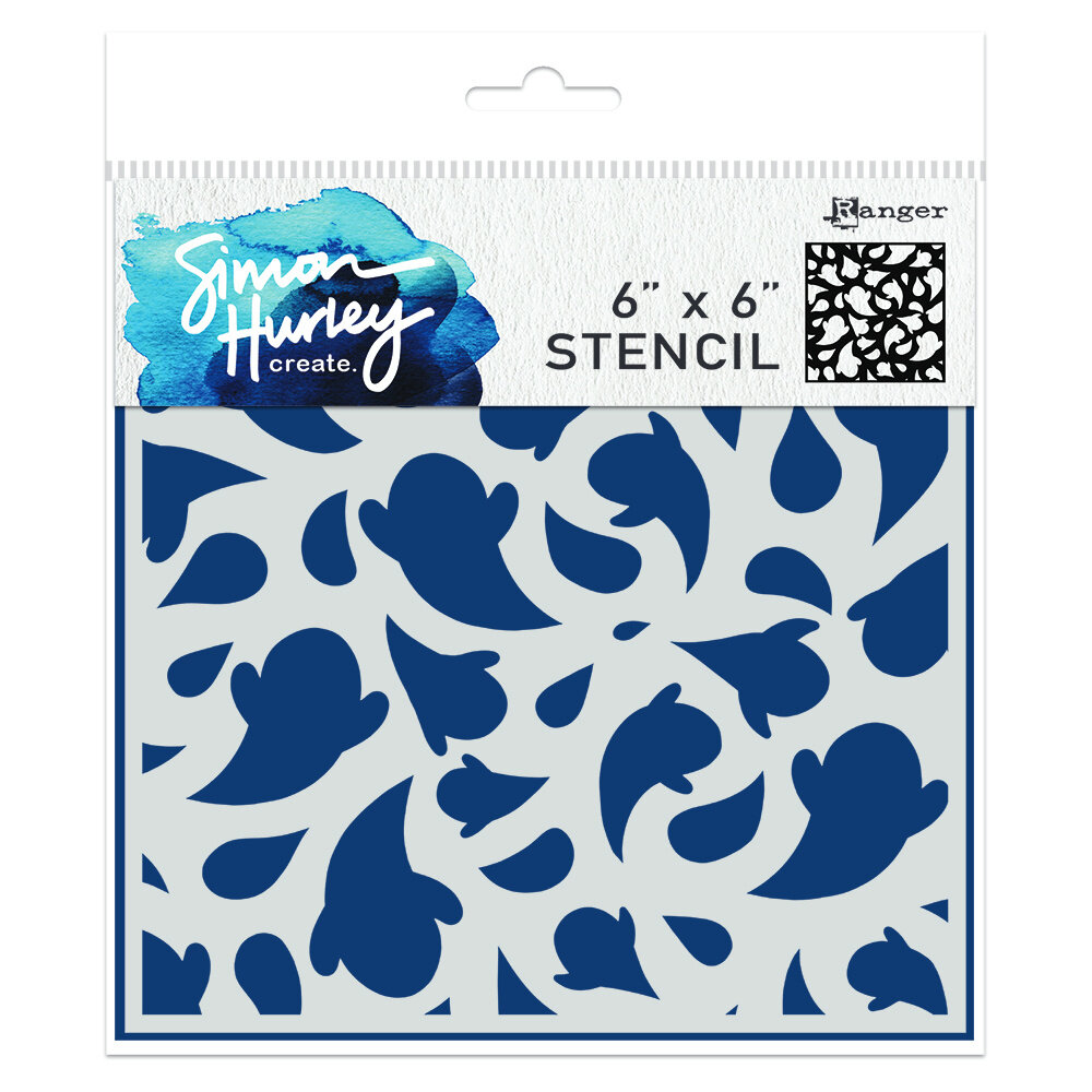 Ranger Simon Hurley create. Stencils 6x6 Inch Ghosted (HUS74748) (DISCONTINUED) Ranger Simon Hurley create. Stencils 6x6 Inch Ghosted (HUS74748) (DISCONTINUED)