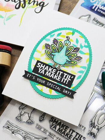 Ranger Simon Hurley create. Stencils 6x6 Inch Leafy Greens (HUS71556) (DISCONTINUED)