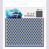 Ranger Simon Hurley create. Stencils 6x6 Inch Tiny Diamonds (HUS78500) (DISCONTINUED)