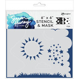 Ranger Simon Hurley create. Stencils 6x6 Inch Scene Maker (HUS73956) (DISCONTINUED)