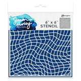 Ranger Simon Hurley create. Stencils 6x6 Inch Nothing But Net (HUS75271) (DISCONTINUED)