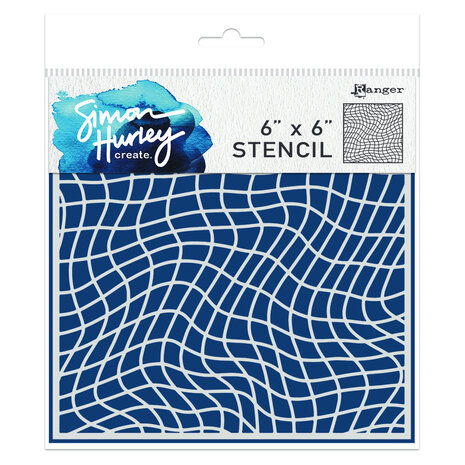 Ranger Simon Hurley create. Stencils 6x6 Inch Nothing But Net (HUS75271) (DISCONTINUED) Ranger Simon Hurley create. Stencils 6x6 Inch Nothing But Net (HUS75271) (DISCONTINUED)