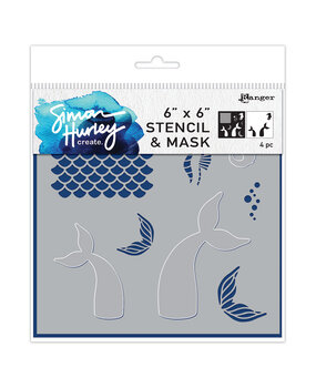Ranger Simon Hurley create. Stencils 6x6 Inch Mermaid Maker (HUS78746) (DISCONTINUED) Ranger Simon Hurley create. Stencils 6x6 Inch Mermaid Maker (HUS78746) (DISCONTINUED)