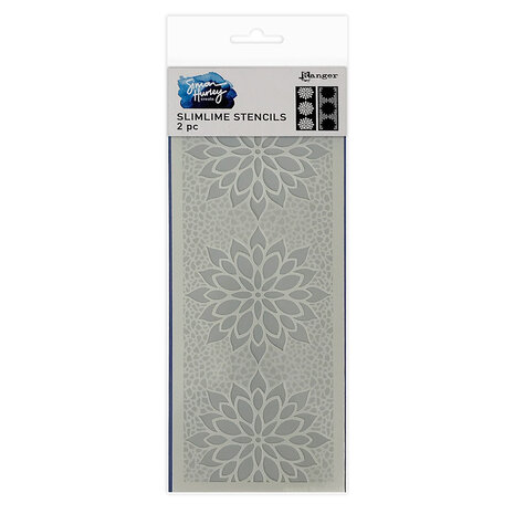 Ranger Simon Hurley create. Stencils Slimline Mosaic Florals (HUS78173) (DISCONTINUED) Ranger Simon Hurley create. Stencils Slimline Mosaic Florals (HUS78173) (DISCONTINUED)