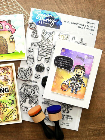 Ranger Simon Hurley create. Photopolymer Stamps 6x9 Inch Trick Or Treat (HUR74717) (DISCONTINUED) Ranger Simon Hurley create. Photopolymer Stamps 6x9 Inch Trick Or Treat (HUR74717) (DISCONTINUED)