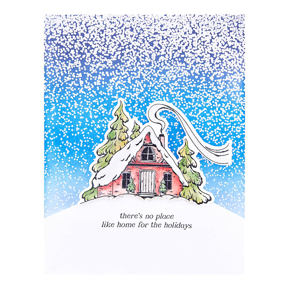 Ranger Simon Hurley create. Photopolymer Stamps 6x9 Inch Winter Wonderland (HUR84426) (DISCONTINUED)