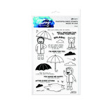 Ranger Simon Hurley create. Photopolymer Stamps 6x9 Inch Puddle Pals (HUR77916) (DISCONTINUED)