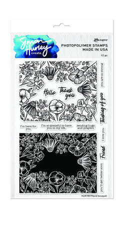 Ranger Simon Hurley create. Photopolymer Stamps 6x9 Inch Bold Bouquet (HUR78579) (DISCONTINUED) Ranger Simon Hurley create. Photopolymer Stamps 6x9 Inch Bold Bouquet (HUR78579) (DISCONTINUED)