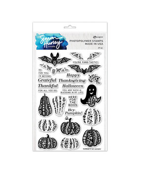 Ranger Simon Hurley create. Photopolymer Stamps 6x9 Inch Fall Sampler (HUR84815) (DISCONTINUED)