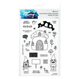 Ranger Simon Hurley create. Photopolymer Stamps 6x9 Inch Gnome Party! (HUR74700) (DISCONTINUED)