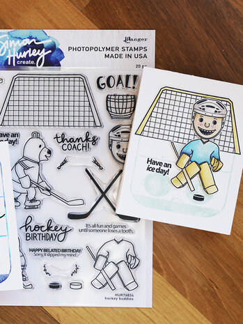 Ranger Simon Hurley create. Photopolymer Stamps 6x9 Inch Hockey Buddies (HUR76834) (DISCONTINUED) Ranger Simon Hurley create. Photopolymer Stamps 6x9 Inch Hockey Buddies (HUR76834) (DISCONTINUED)