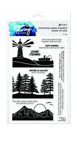 Ranger Simon Hurley create. Photopolymer Stamps 6x9 Inch Nature Silhouettes (HUR78111) (DISCONTINUED) Ranger Simon Hurley create. Photopolymer Stamps 6x9 Inch Nature Silhouettes (HUR78111) (DISCONTINUED)