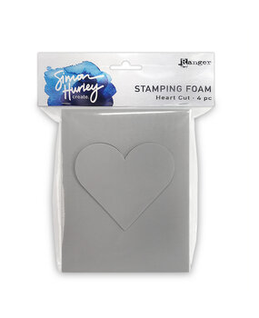 Ranger Simon Hurley create. Stamping Foam Heart Cut (4pcs) (HUA78449) (DISCONTINUED) Ranger Simon Hurley create. Stamping Foam Heart Cut (4pcs) (HUA78449) (DISCONTINUED)