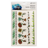 Ranger Simon Hurley create. Washi Tape Strips Snail Mail (8x5pcs) (HUA69201) (DISCONTINUED)