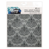 Ranger Simon Hurley create. Background Stamp 6x6 Inch Folk Art Florals (HUR78548) (DISCONTINUED)
