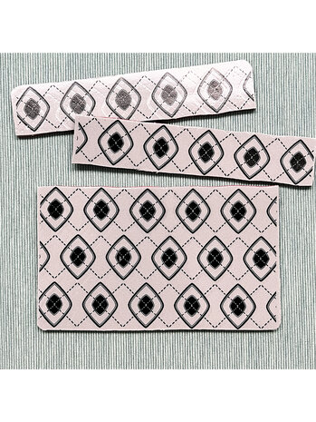 Ranger Simon Hurley create. Background Stamp 6x6 Inch Funky Argyle (HUR78999) (DISCONTINUED)