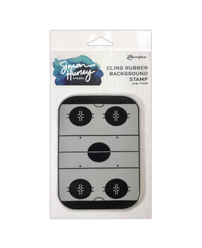 Ranger Simon Hurley create. Background Stamp 6x6 Inch Ice Rink (HUR76858) (DISCONTINUED)