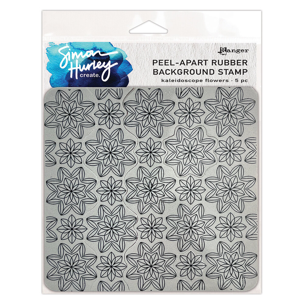 Ranger Simon Hurley create. Background Stamp 6x6 Inch Kaleidoscope Flowers (HUR80657) (DISCONTINUED) Ranger Simon Hurley create. Background Stamp 6x6 Inch Kaleidoscope Flowers (HUR80657) (DISCONTINUED)