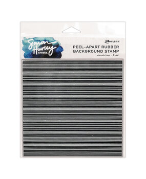Ranger Simon Hurley create. Background Stamp 6x6 Inch Pinstripe (HUR78562) (DISCONTINUED)