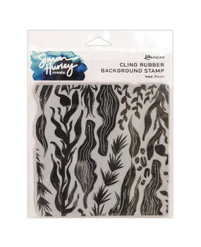 Ranger Simon Hurley create. Background Stamp 6x6 Inch Sea Floor (HUR69089) (DISCONTINUED)