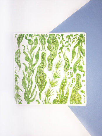 Ranger Simon Hurley create. Background Stamp 6x6 Inch Sea Floor (HUR69089) (DISCONTINUED)