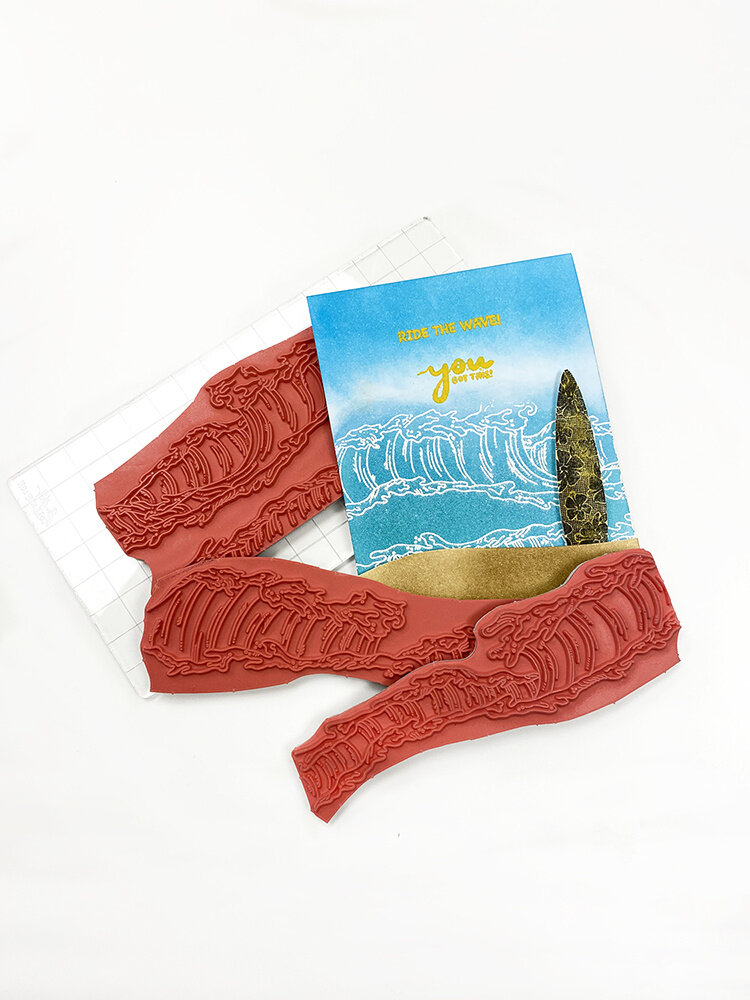 Ranger Simon Hurley create. Background Stamp 6x6 Inch Wild Waves (HUR68891) (DISCONTINUED) Ranger Simon Hurley create. Background Stamp 6x6 Inch Wild Waves (HUR68891) (DISCONTINUED)