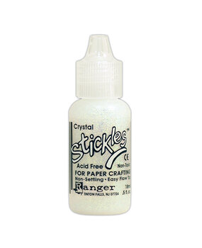 Ranger Ranger Stickles Glitter Glue Crystal 0.5 fl oz (SGG01782)