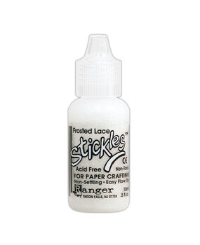 Ranger Ranger Stickles Glitter Glue Frosted Lace 0.5 fl oz (SGG20592)