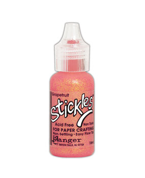 Ranger Ranger Stickles Glitter Glue Grapefruit 0.5 fl oz (SGG65692)