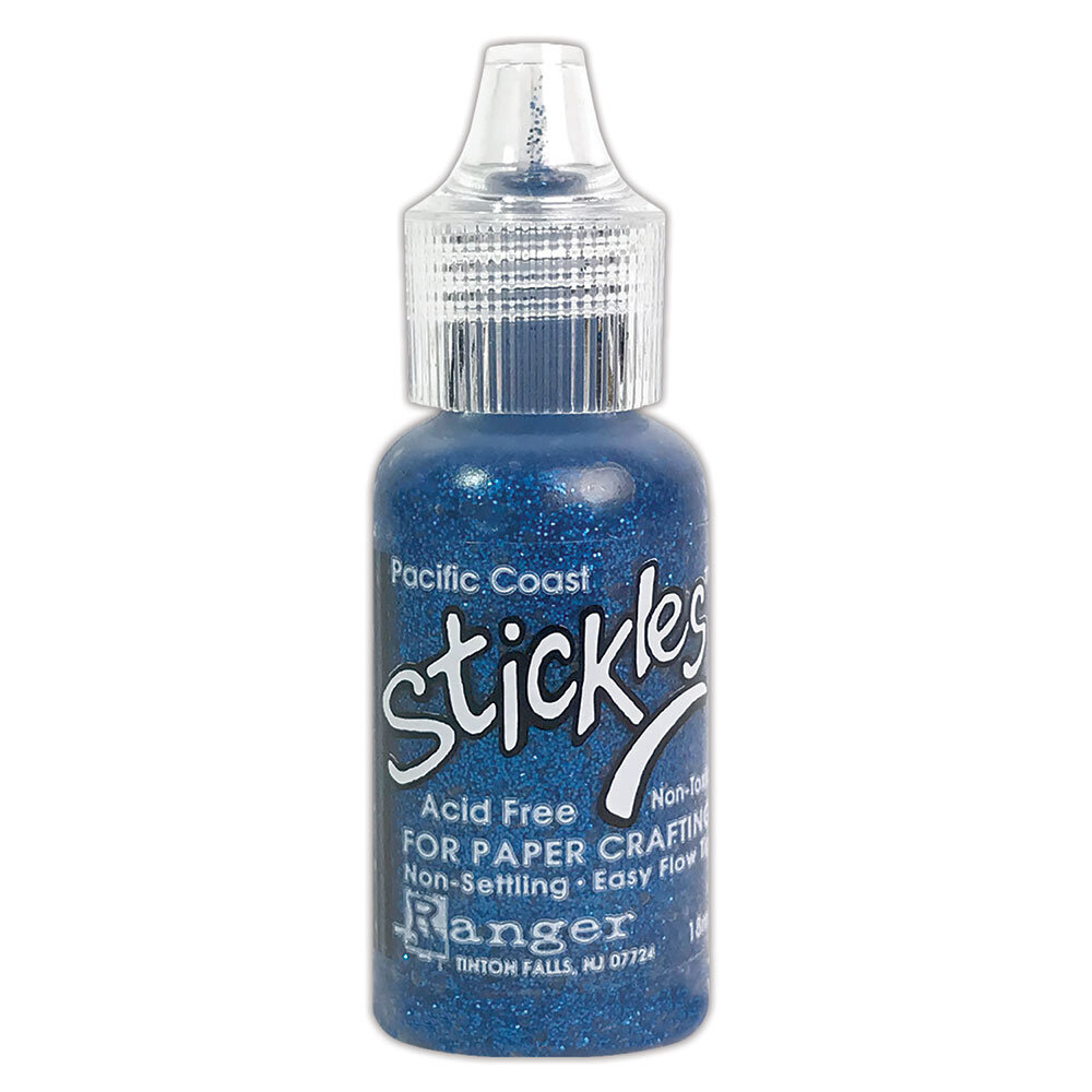 Ranger Ranger Stickles Glitter Glue Pacific Coast 0.5 fl oz (SGG77138)