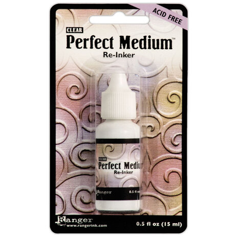 Ranger Ranger Perfect Medium Re-Inker Clear 0.5 fl oz (PPP16212) Ranger Ranger Perfect Medium Re-Inker Clear 0.5 fl oz (PPP16212)