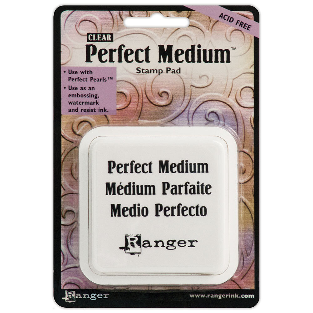Ranger Ranger Perfect Medium Stamp Pad Clear (PPP16205) Ranger Ranger Perfect Medium Stamp Pad Clear (PPP16205)