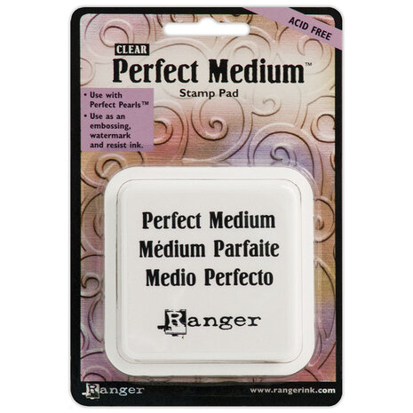 Ranger Ranger Perfect Medium Stamp Pad Clear (PPP16205) Ranger Ranger Perfect Medium Stamp Pad Clear (PPP16205)