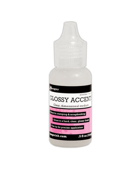 Ranger Ranger Glossy Accents Clear Dimensional Medium 0.5 fl oz (GAC27898)