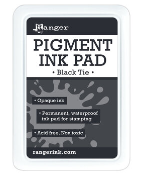 Ranger Ranger Pigment Ink Pad Black Tie (RPP43065)