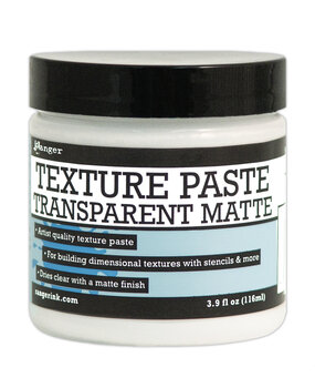Ranger Ranger Texture Paste Transparent Matte 3.9 fl oz (INK44727) Ranger Ranger Texture Paste Transparent Matte 3.9 fl oz (INK44727)